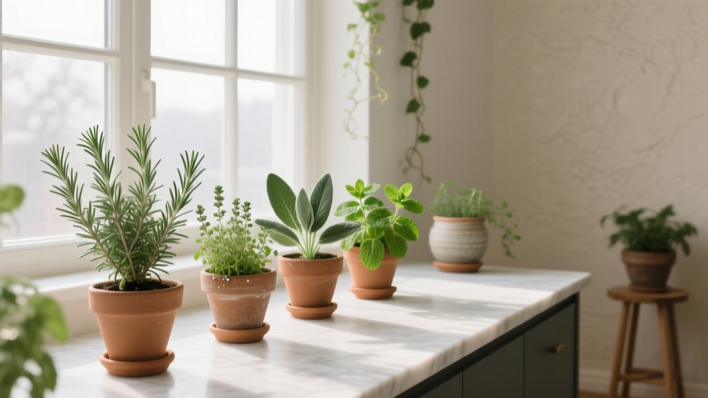 Fall Garden: Overwintering Herbs Indoors
