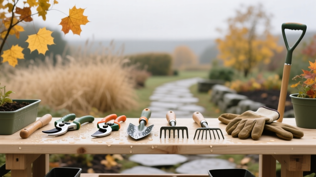 Fall Garden Tool Cleaning and Storage
