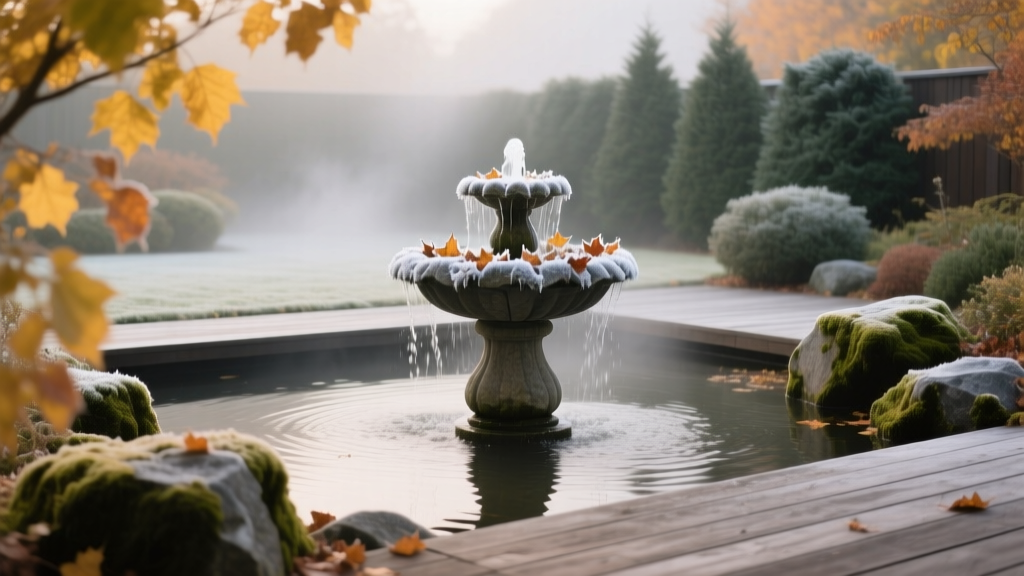 Fall Garden: Winterizing Outdoor Water Features