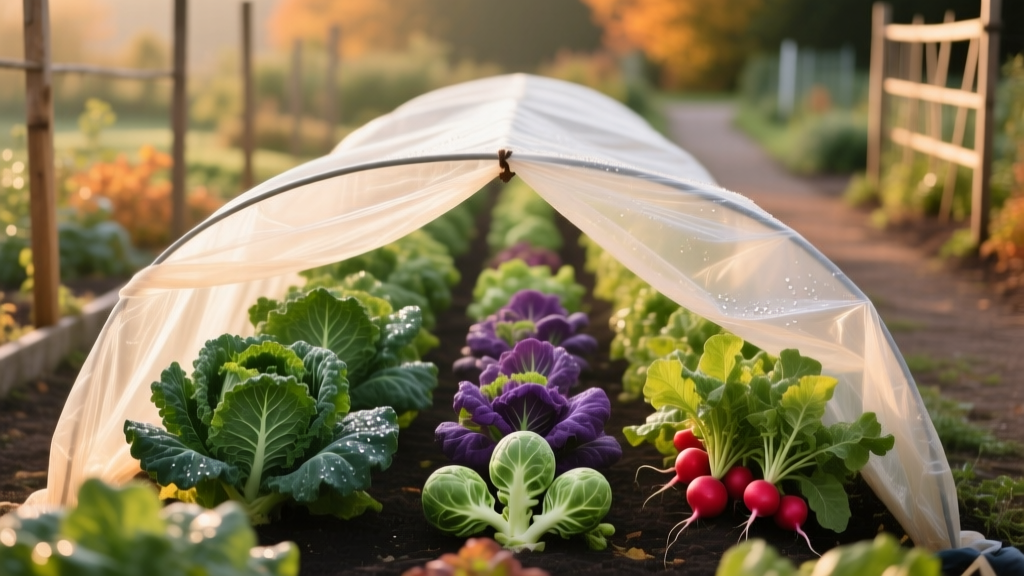Fall Vegetable Garden: Extending with Row Covers