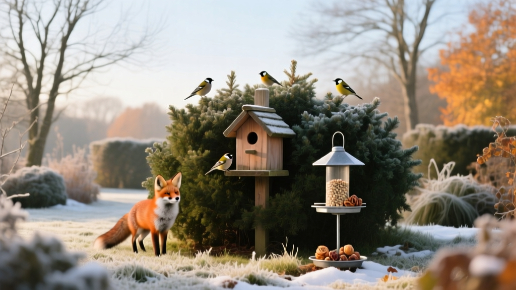 Providing Winter Wildlife Shelter in Your Garden