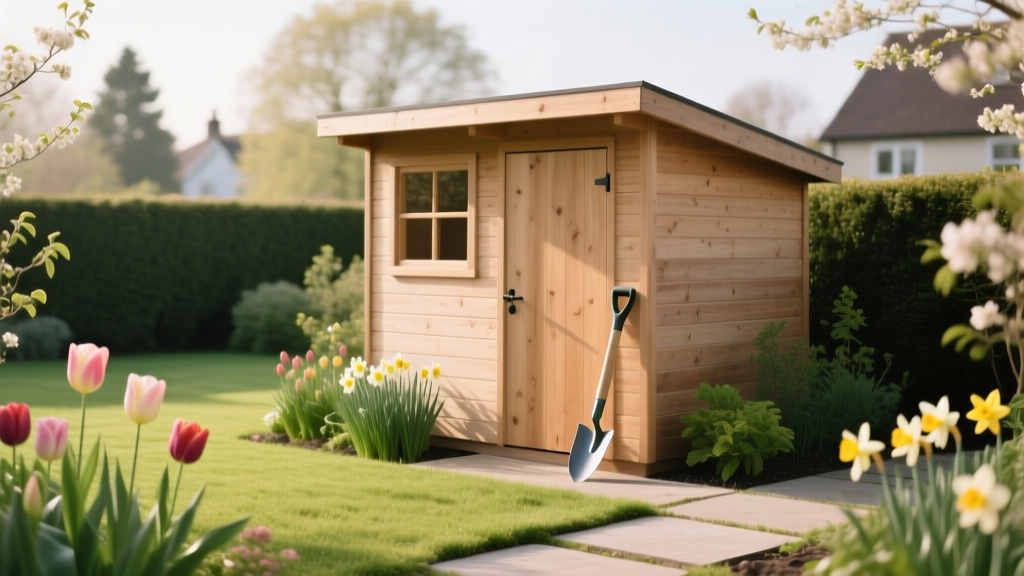Spring Garden: Building a Simple Garden Shed
