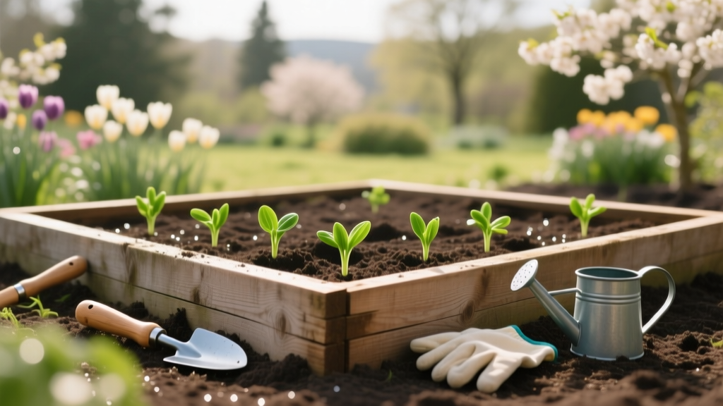 Spring Garden: Prepping Raised Beds for New Season