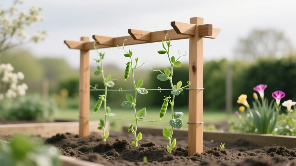 Spring Garden: Preparing Trellises for Climbing Plants