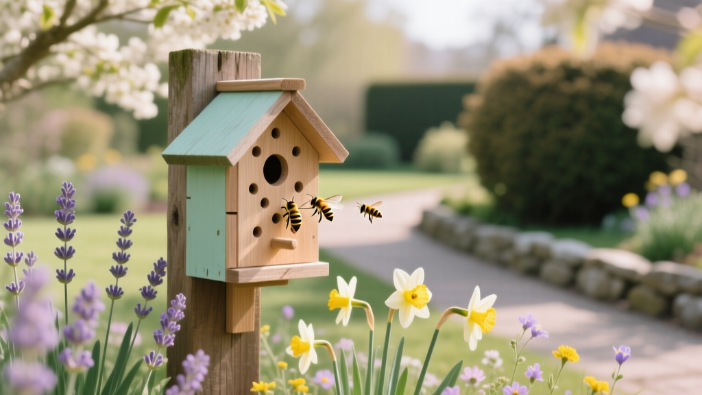 Spring Garden: Setting Up Bee Hotels for Pollinators