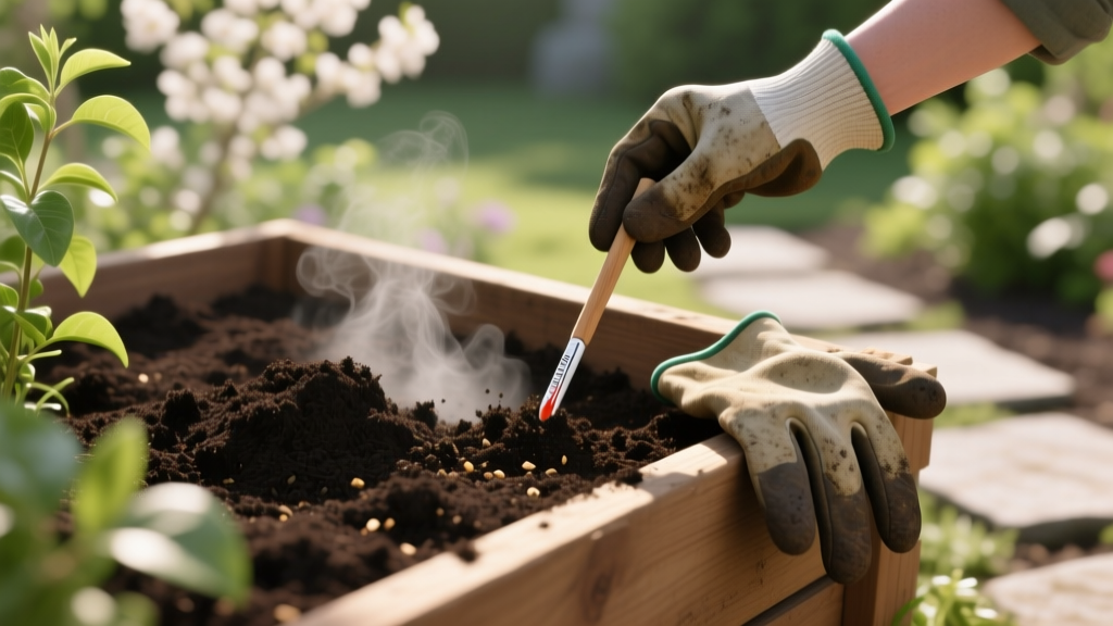 Spring Garden: Testing Compost Readiness