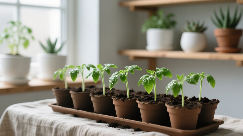 Spring Garden: Starting Tomato Seeds Indoors