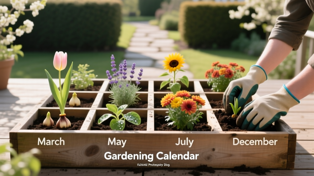 Spring Month-by-Month Gardening Calendar
