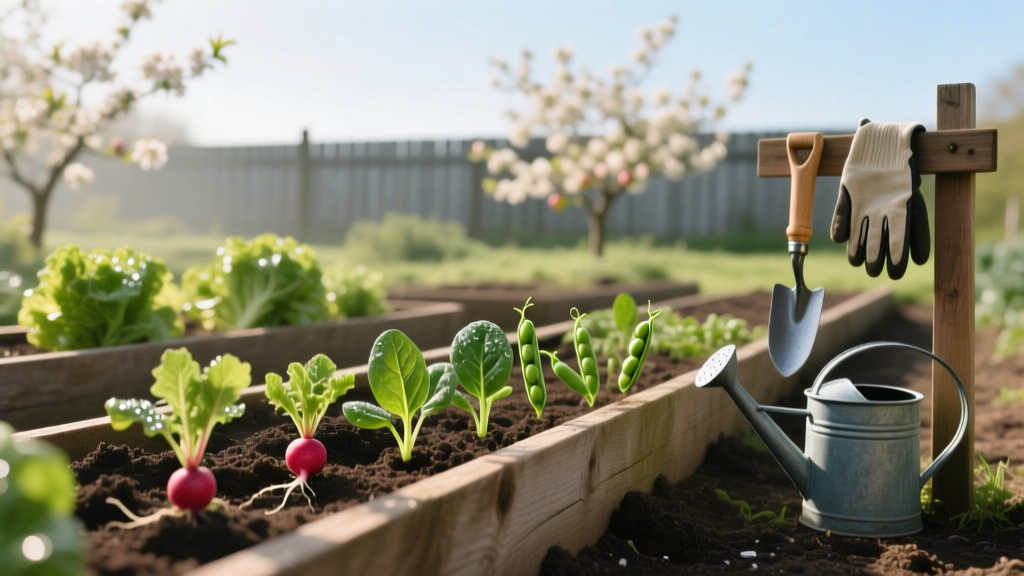 Spring Vegetable Garden Tasks by Week