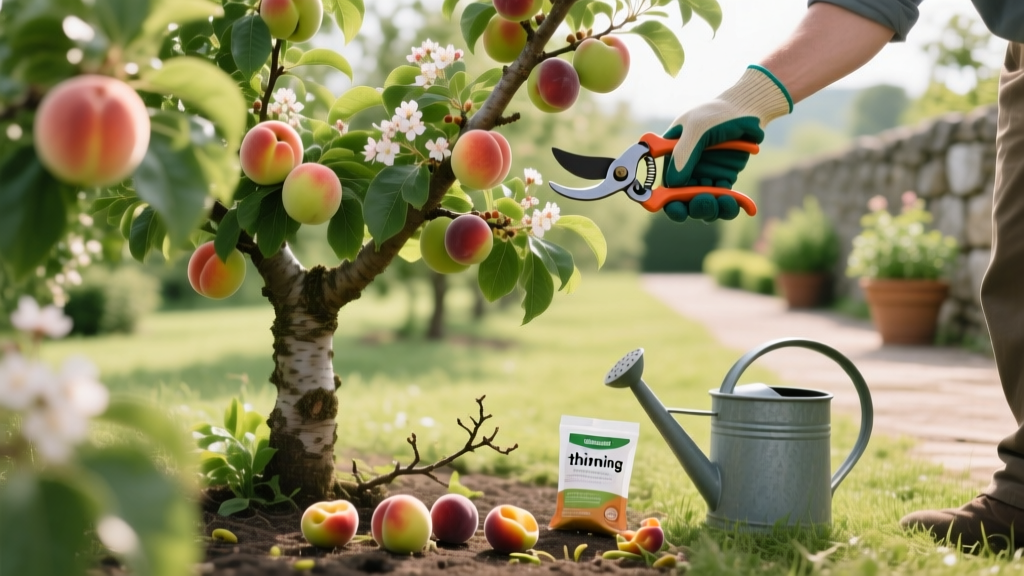 Summer Fruit Tree Care: Thinning and Feeding