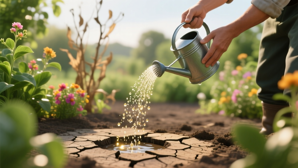 Summer Garden: Deep Watering Techniques for Drought