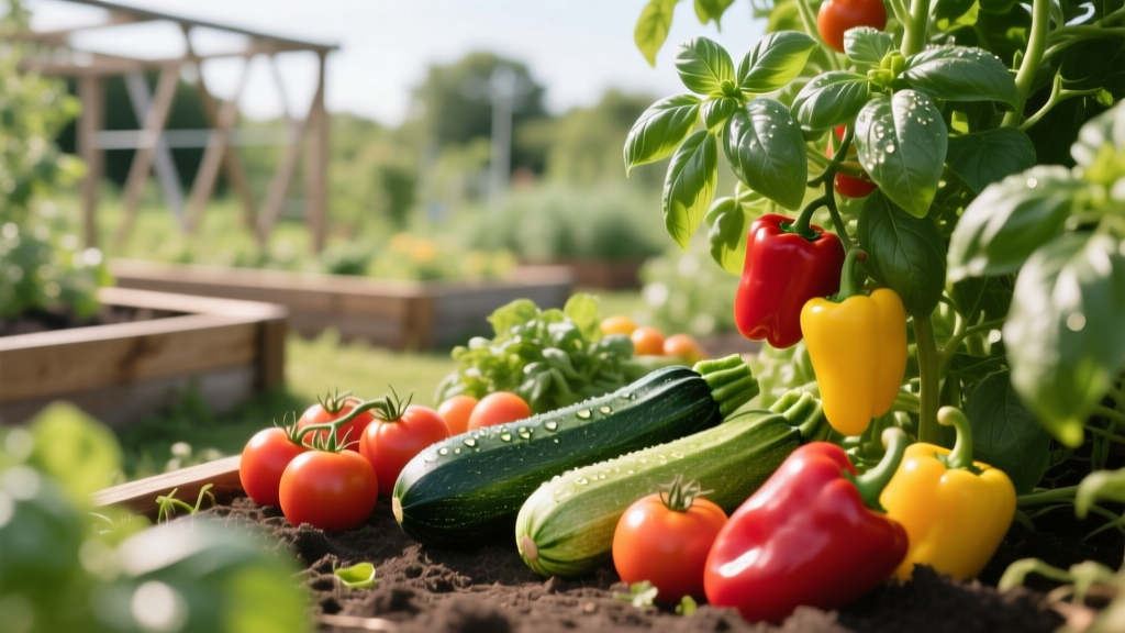 Summer Garden: Harvesting at Peak Ripeness Guide