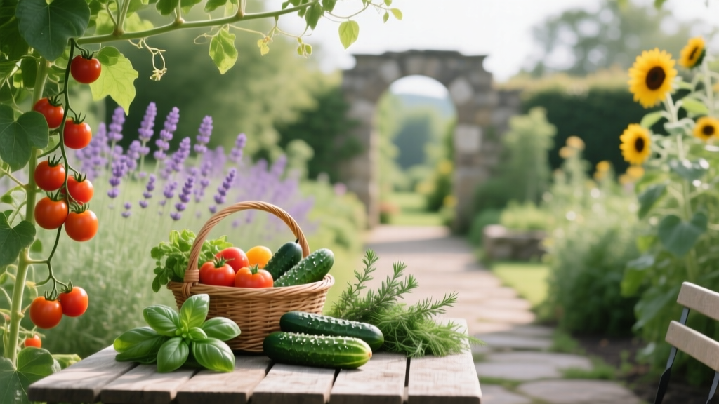 Summer Garden: Harvesting and Preserving Summer Abundance