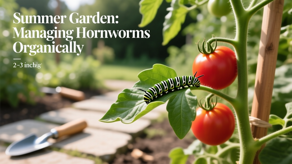 Summer Garden: Managing Tomato Hornworms Organically