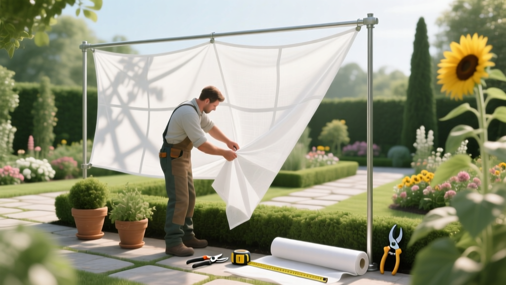 Summer Garden: Shade Cloth Installation Timing