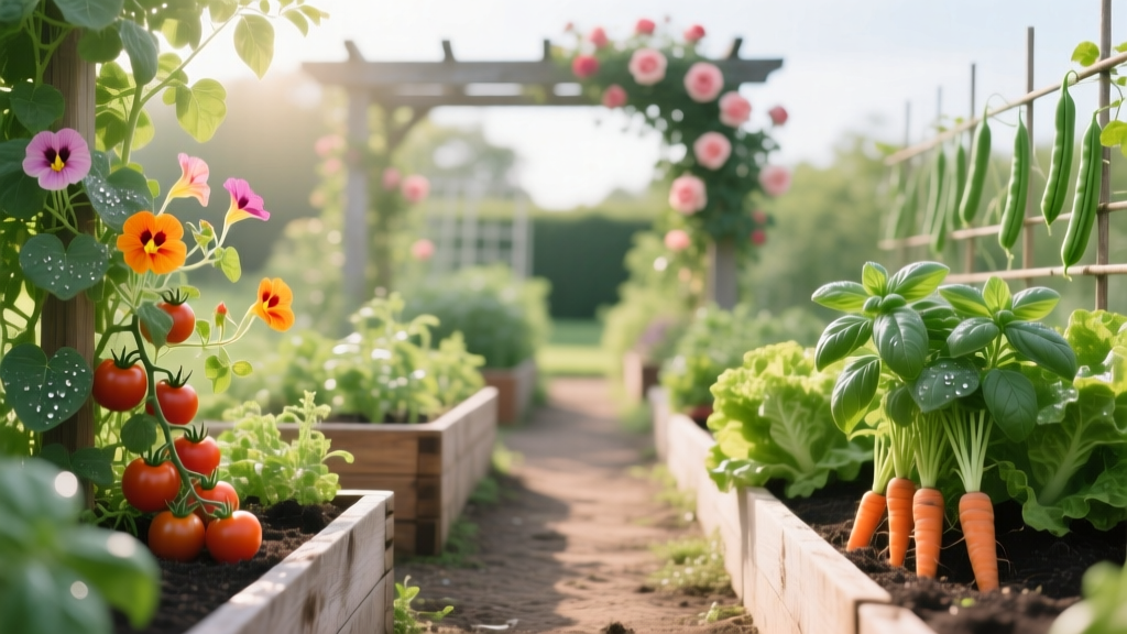 Summer Garden: Succession Planting for Continuous Harvest