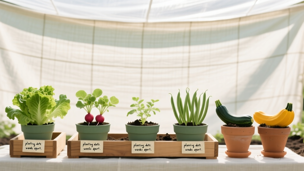 Summer Succession: What to Plant Every Two Weeks