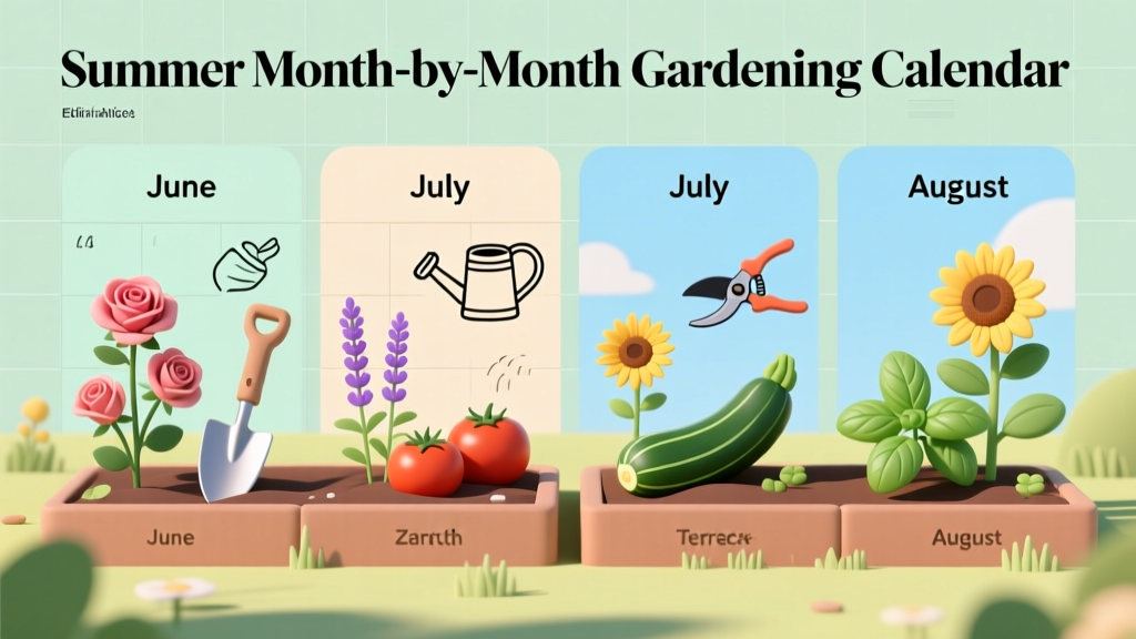 Summer Month-by-Month Gardening Calendar