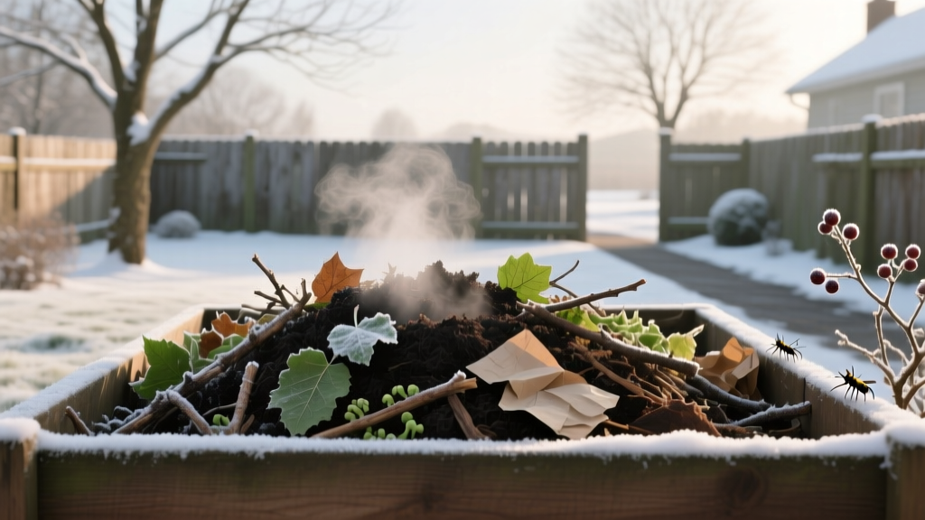 Winter Composting: Keeping the Pile Active