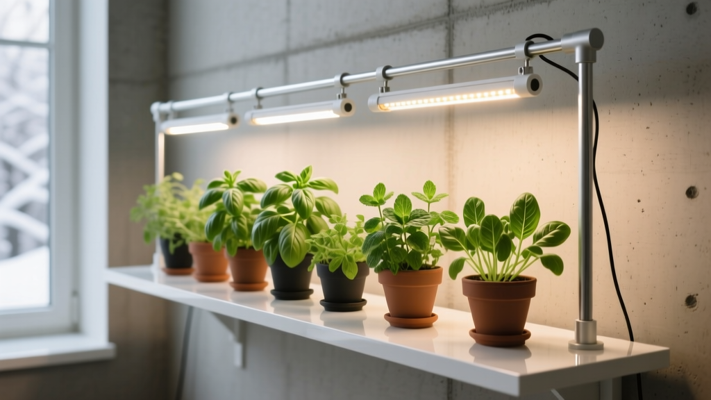 Winter Garden: Building a DIY Grow Light Setup
