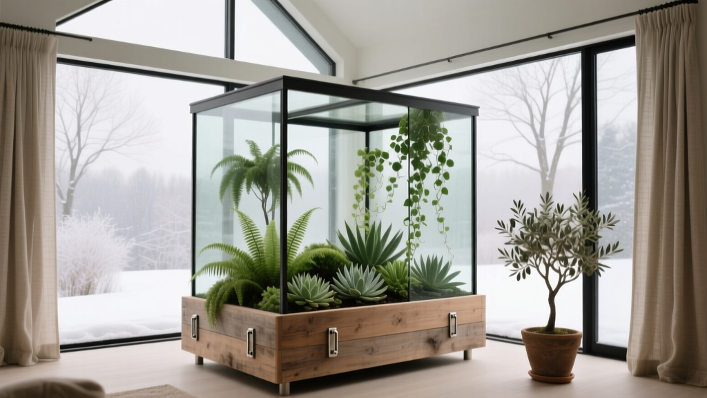 Winter Garden: Building Garden Structures Indoors