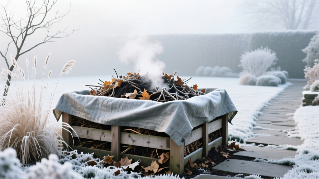 Winter Garden: Compost Pile Management in Cold Weather