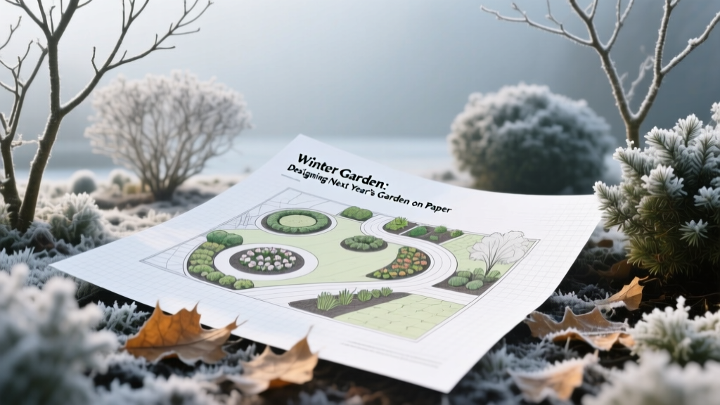 Winter Garden: Designing Next Year Garden on Paper