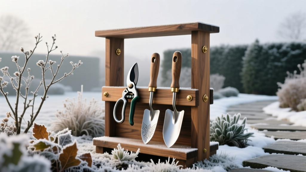 Winter Garden: Designing a Garden Tool Sharpening Station