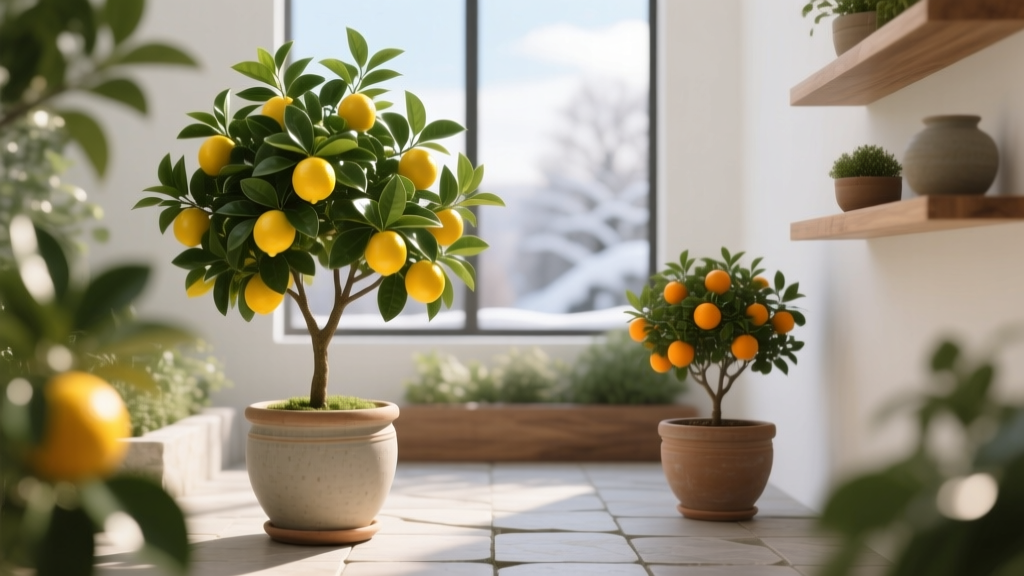 Winter Garden: Maintaining Indoor Citrus Trees