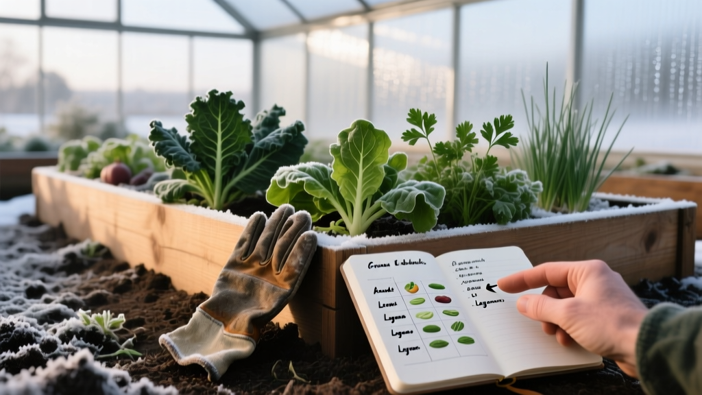 Winter Garden: Planning Crop Rotation Schedule