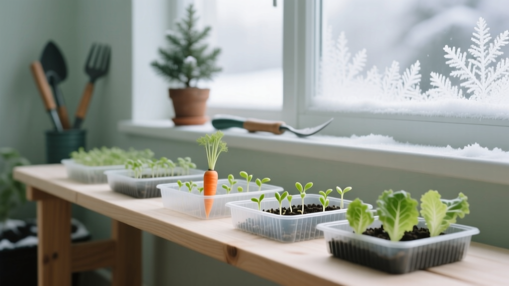 Winter Garden: Starting Slow-Growing Seeds Early