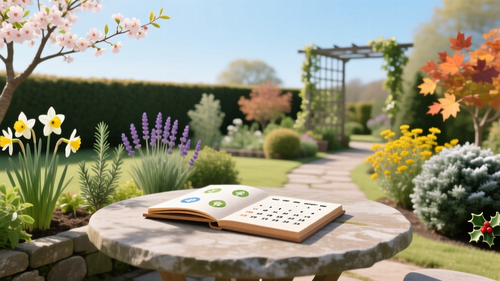 Year-Round Garden Calendar Template