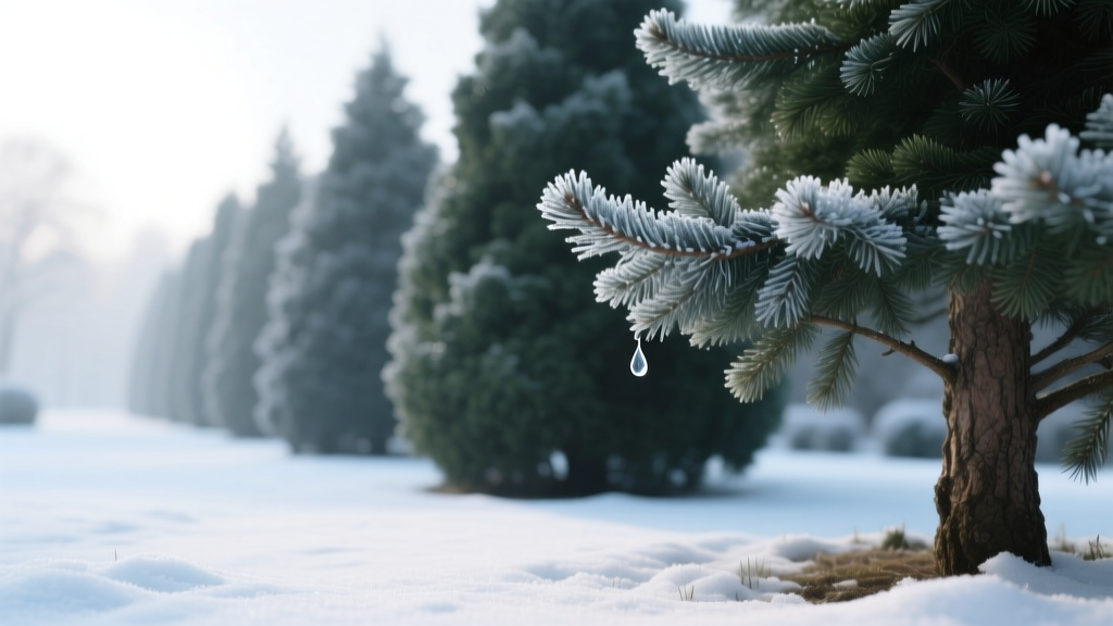 Winter Watering: Preventing Desiccation in Evergreens