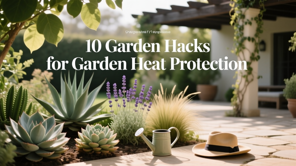 10 Garden Hacks for Garden Heat Protection