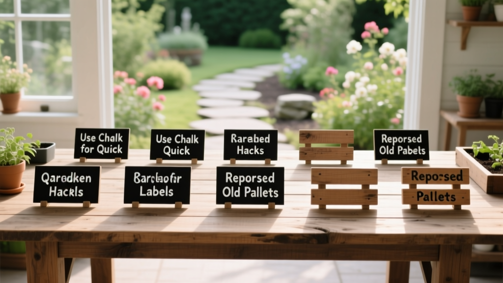 10 Garden Hacks for Garden Sign Making