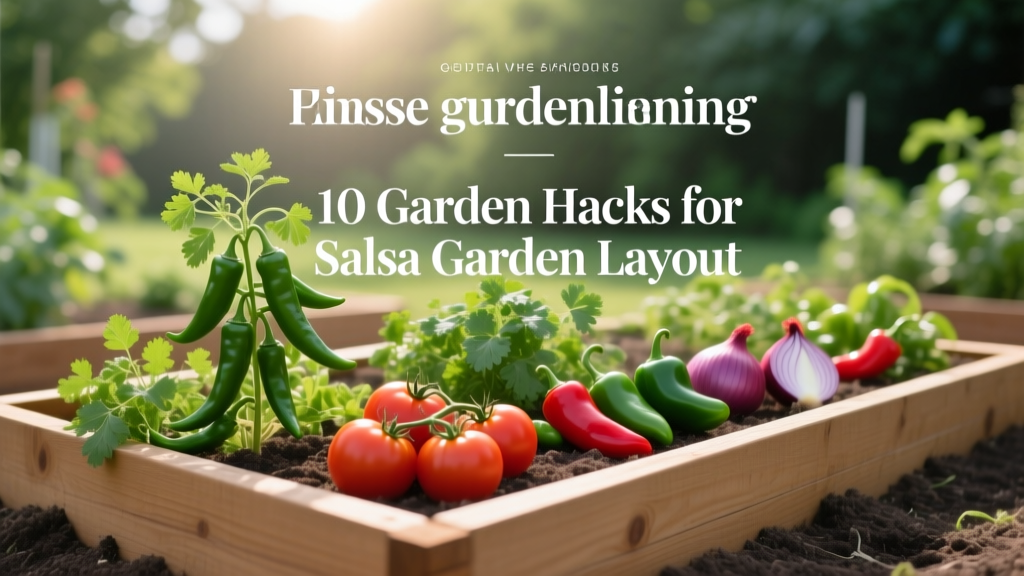 10 Garden Hacks for Salsa Garden Layout