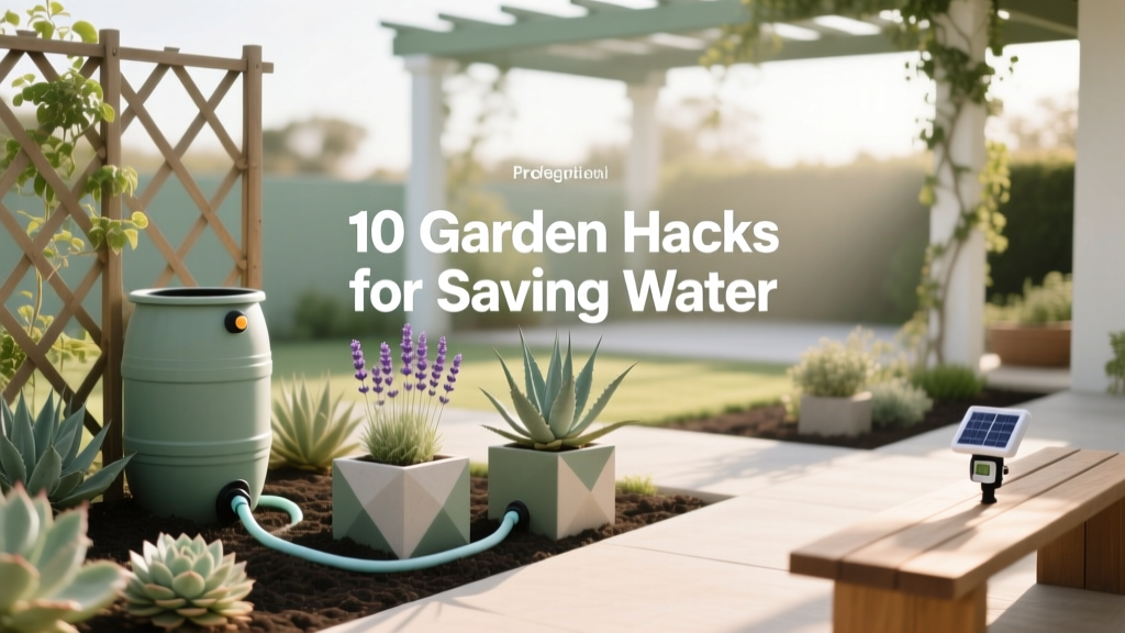 10 Garden Hacks for Saving Water