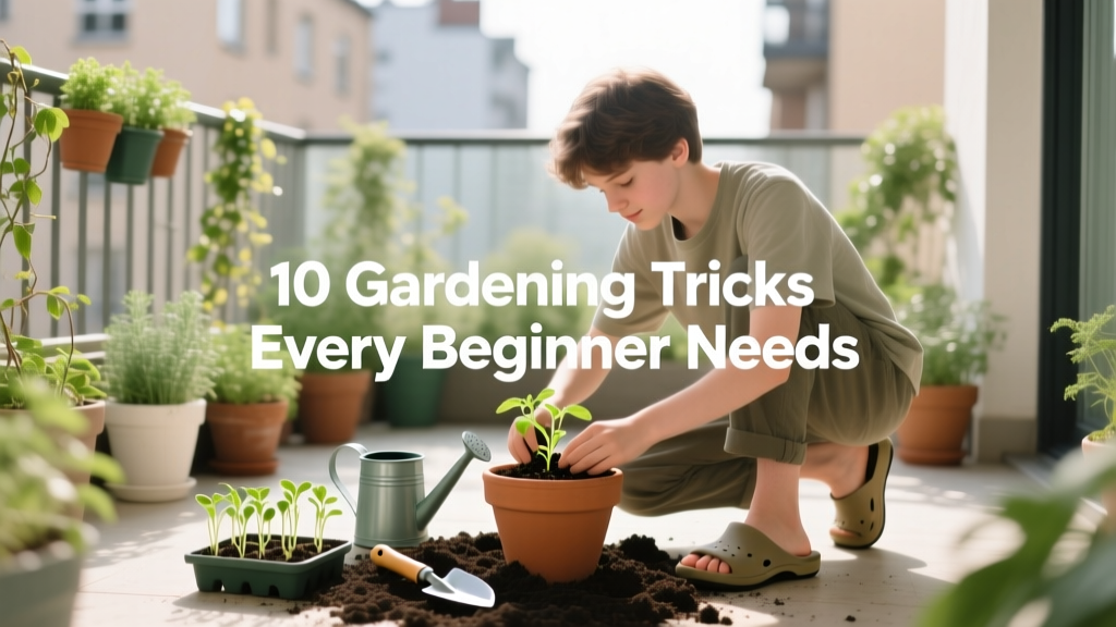 10 Gardening Tricks Every Beginner Needs
