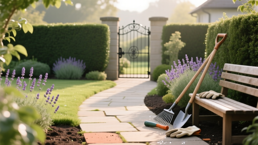 12 Garden Hacks for Garden Path Maintenance