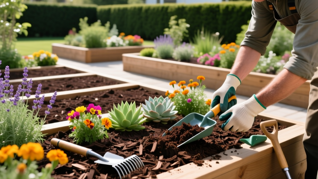 12 Garden Hacks for Garden Mulch Application