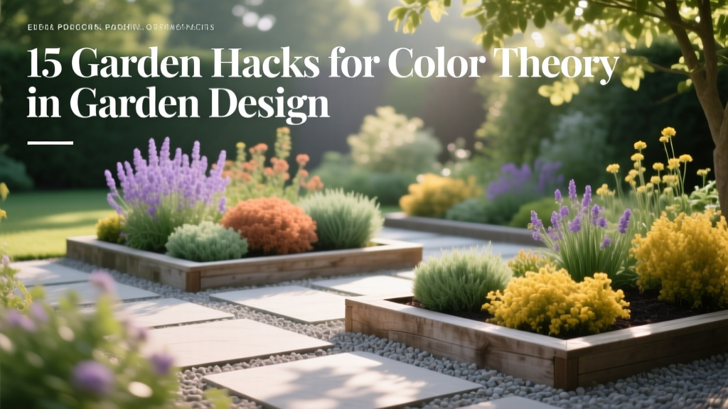 15 Garden Hacks for Color Theory in Garden Design