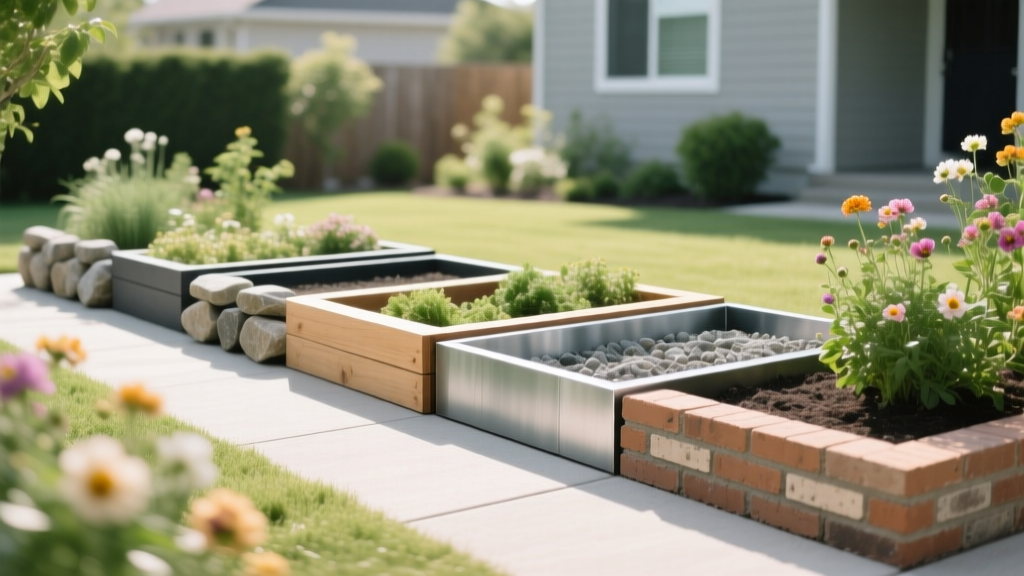 15 Garden Hacks for Garden Bed Edging
