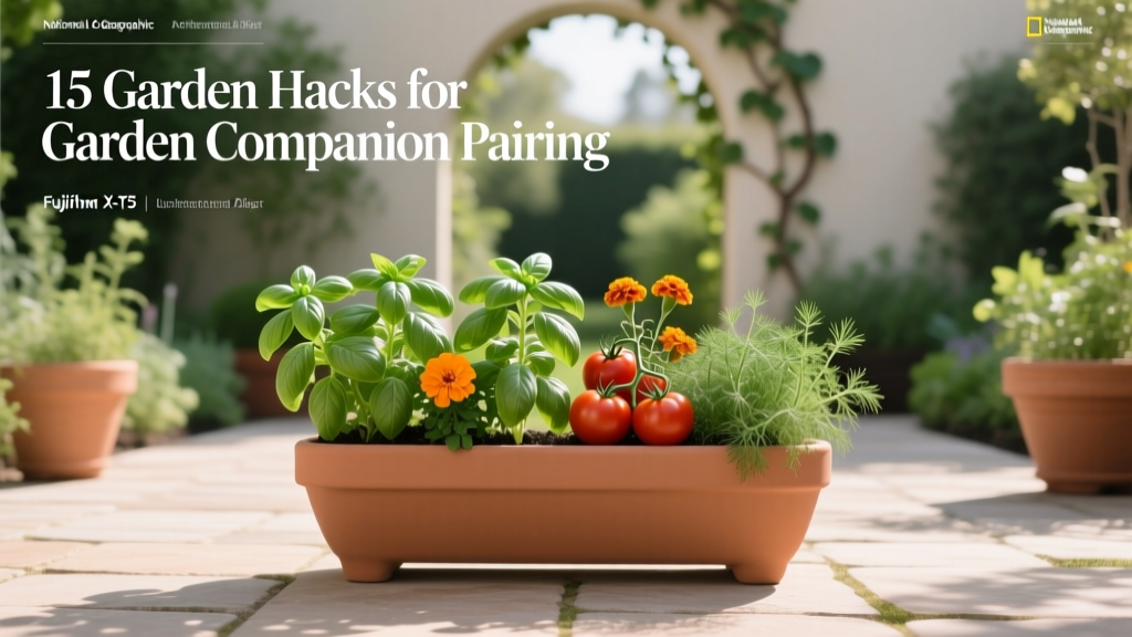 15 Garden Hacks for Garden Companion Pairing