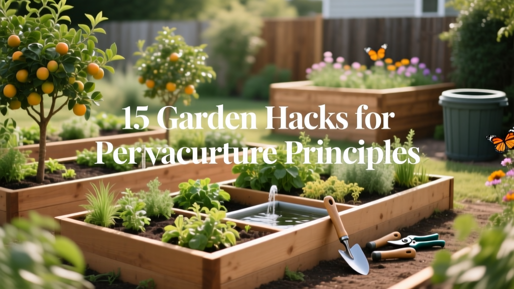 15 Garden Hacks for Permaculture Principles