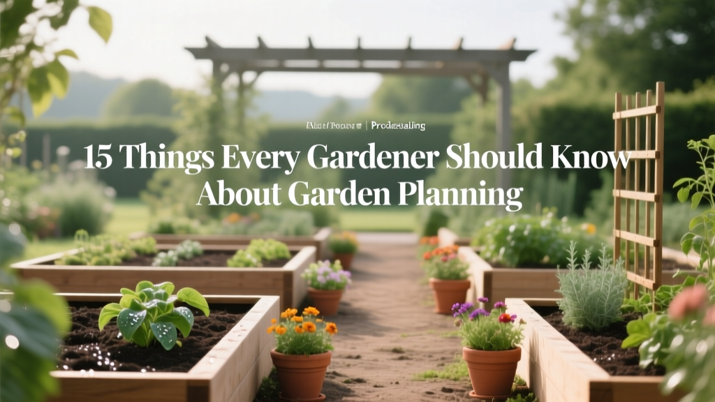 15 Things Every Gardener Should Know About Garden Planning