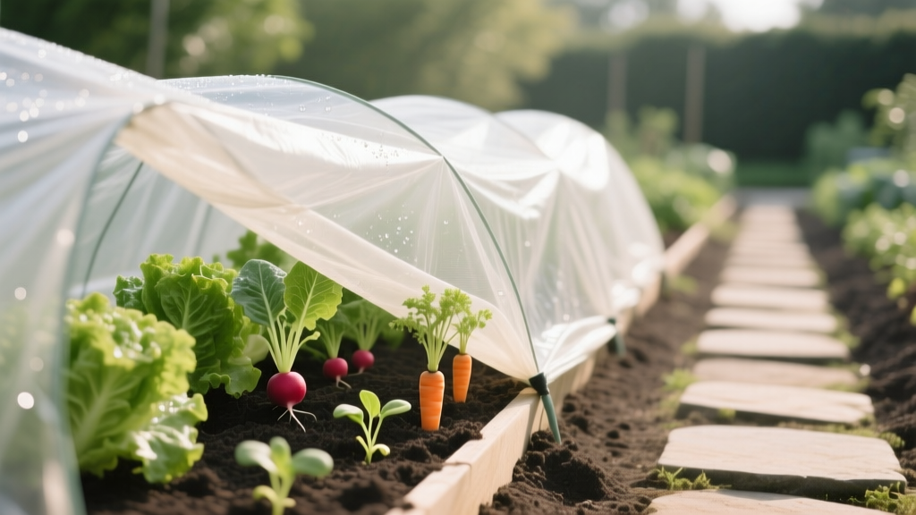 5 Garden Hacks for Garden Row Cover Use