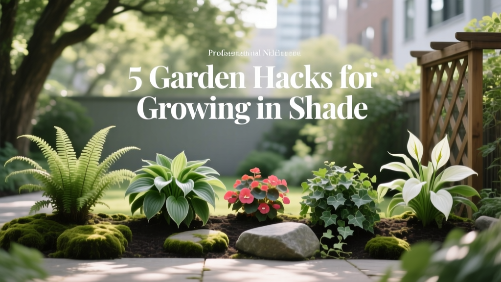 5 Garden Hacks for Growing in Shade