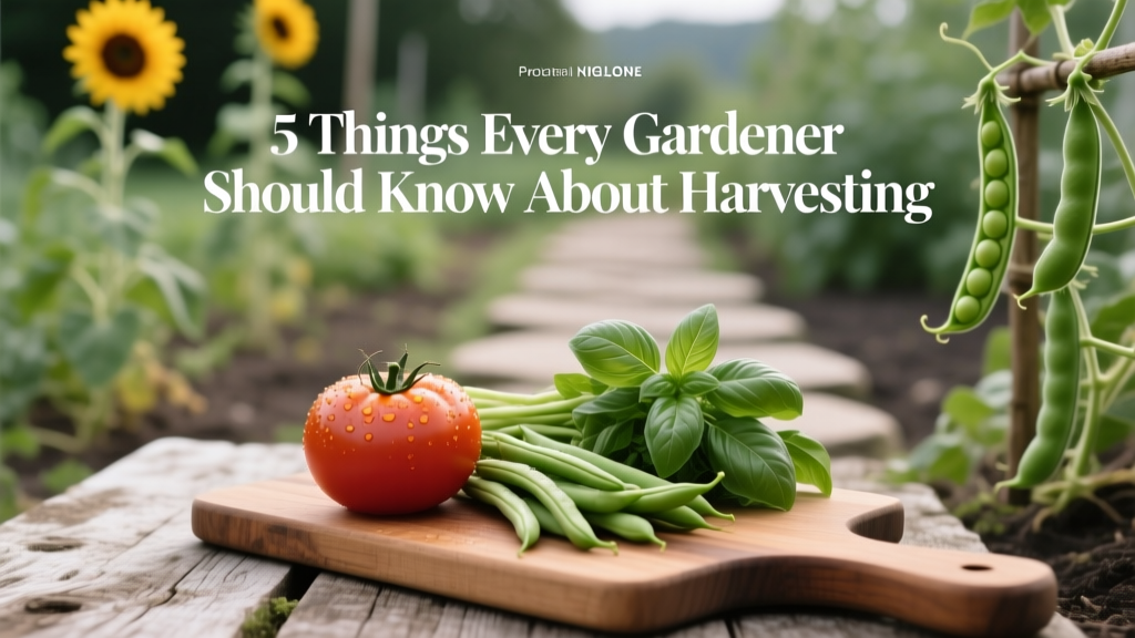 5 Things Every Gardener Should Know About Harvesting