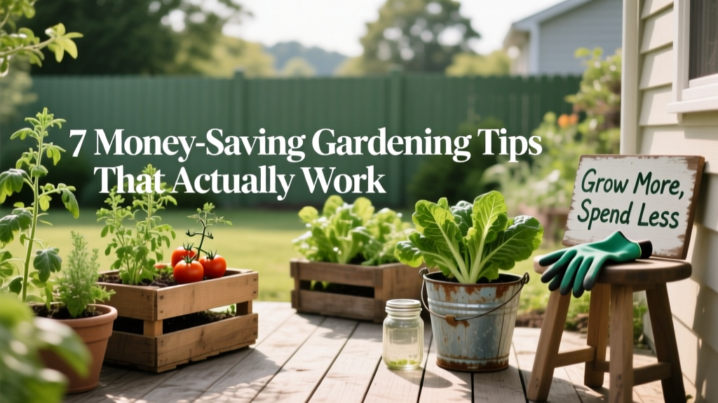 7 Money-Saving Gardening Tips That Actually Work