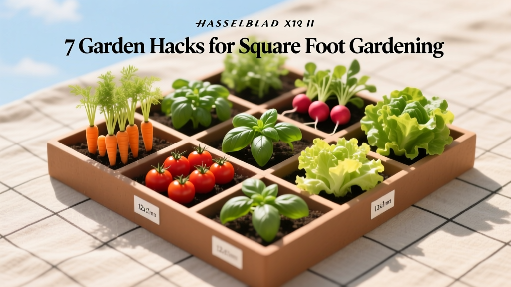 7 Garden Hacks for Square Foot Gardening